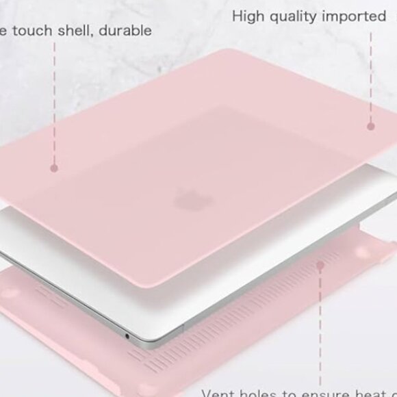 Baby Pink Case for MacBook Air 13 Inch - Picture 3 of 9